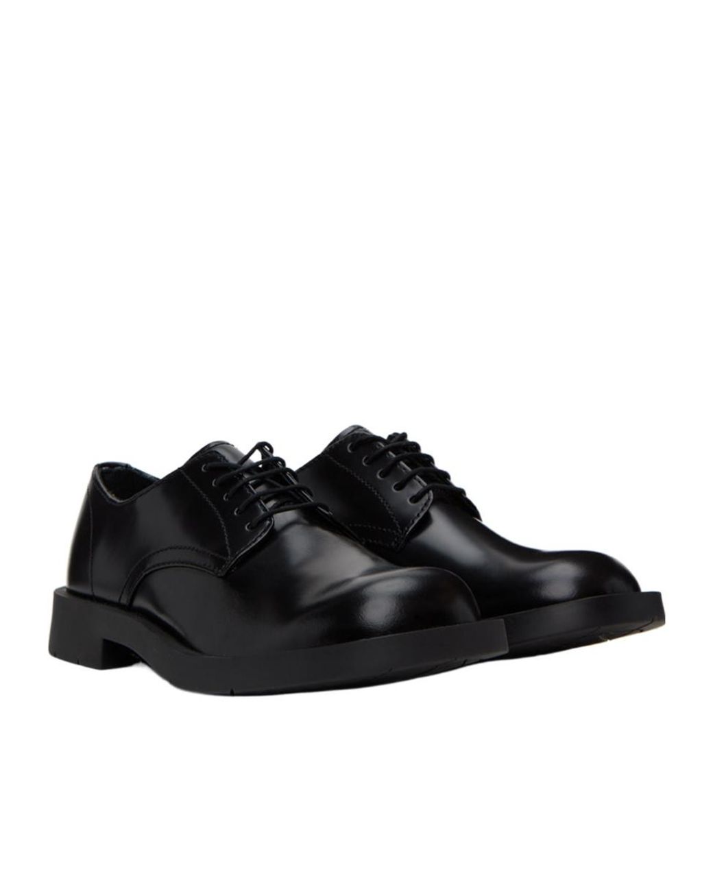 CAMPERLAB Black Mil 1978 Leather Derby Shoes for men