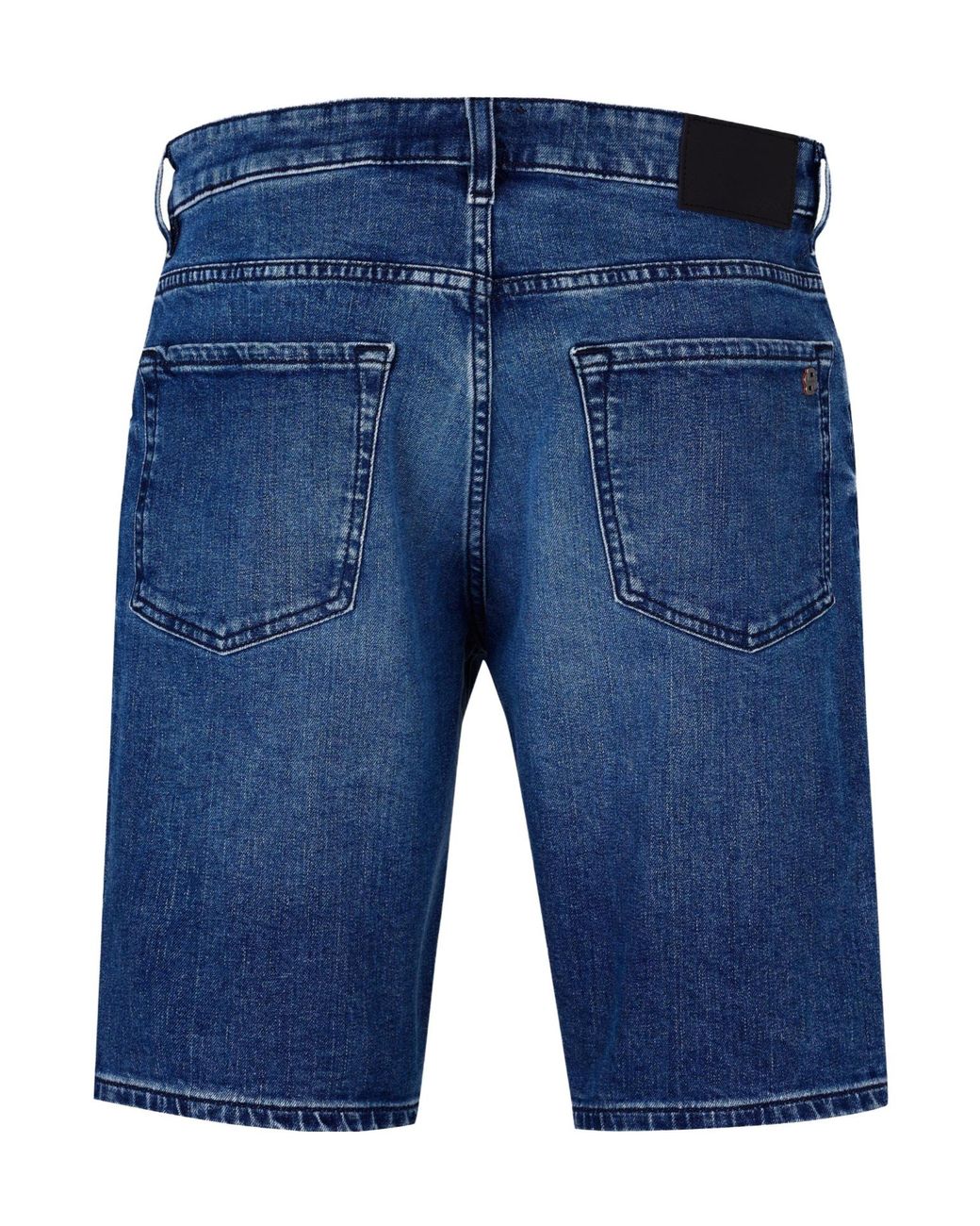 Boss Blue Versatile Denim Shorts for men