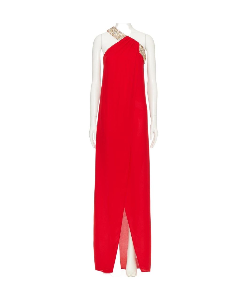 Valentino Red One-Shoulder Dress