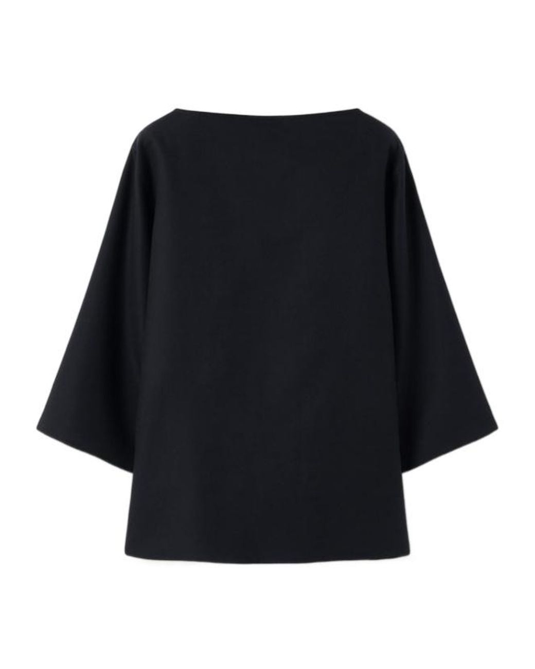 Loro Piana Black Mara Royal Lightness Blouse