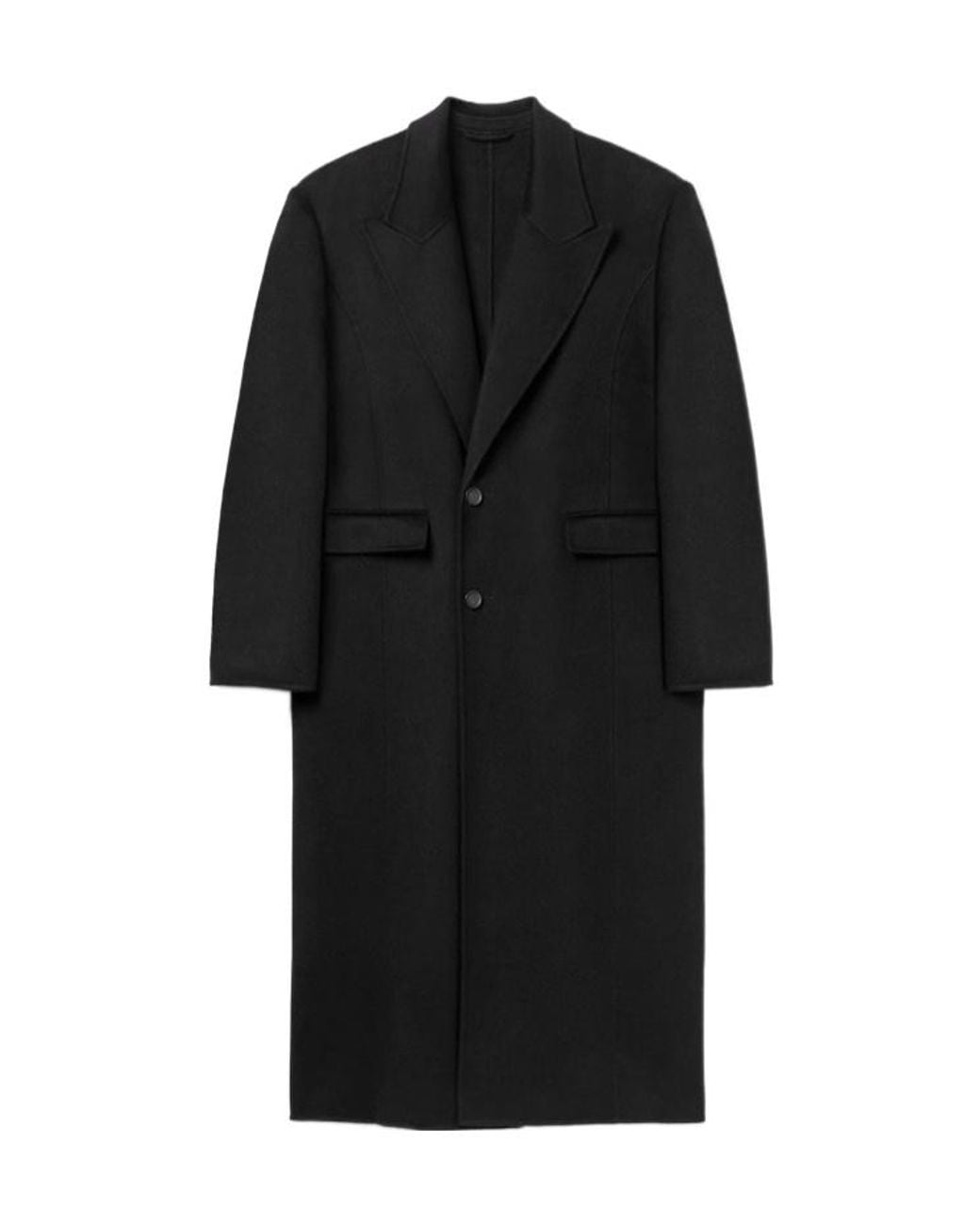 Séfr Black Séfr Tetsu Single-Breasted Coat for men