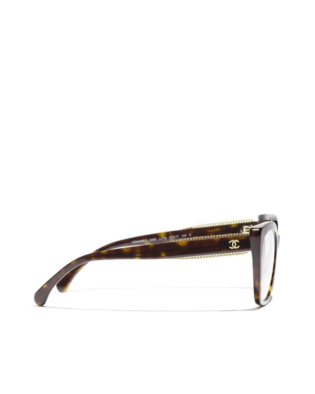 Chanel White Logo Flat Mirror