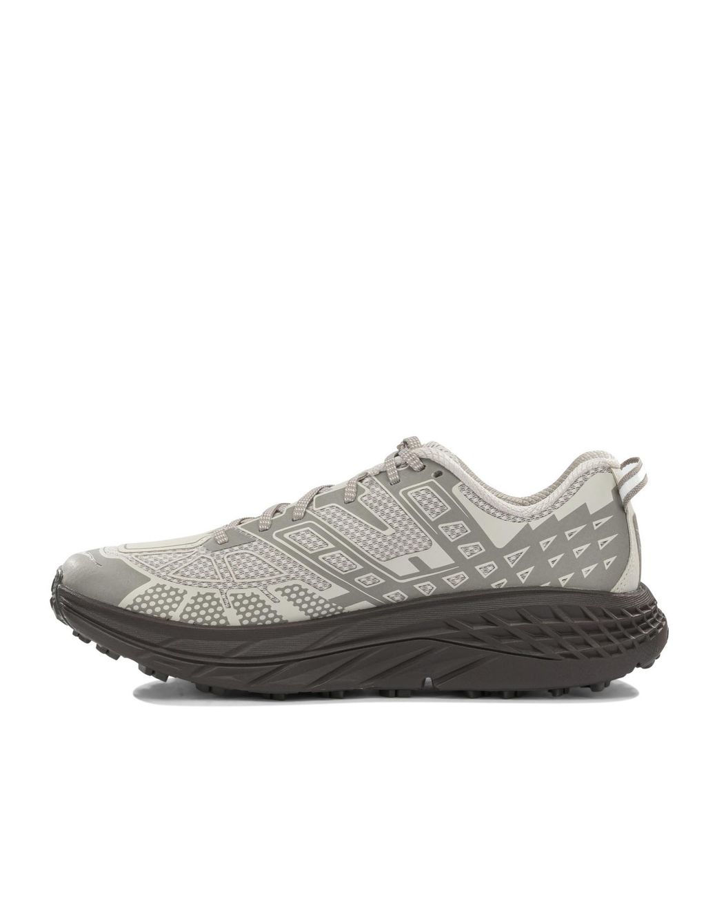 Hoka One One Gray Speedgoat 2 Trail Running Shoes for men