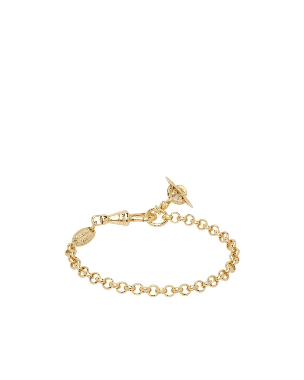 Vivienne Westwood Metallic Orb-Detail Bracelet for men