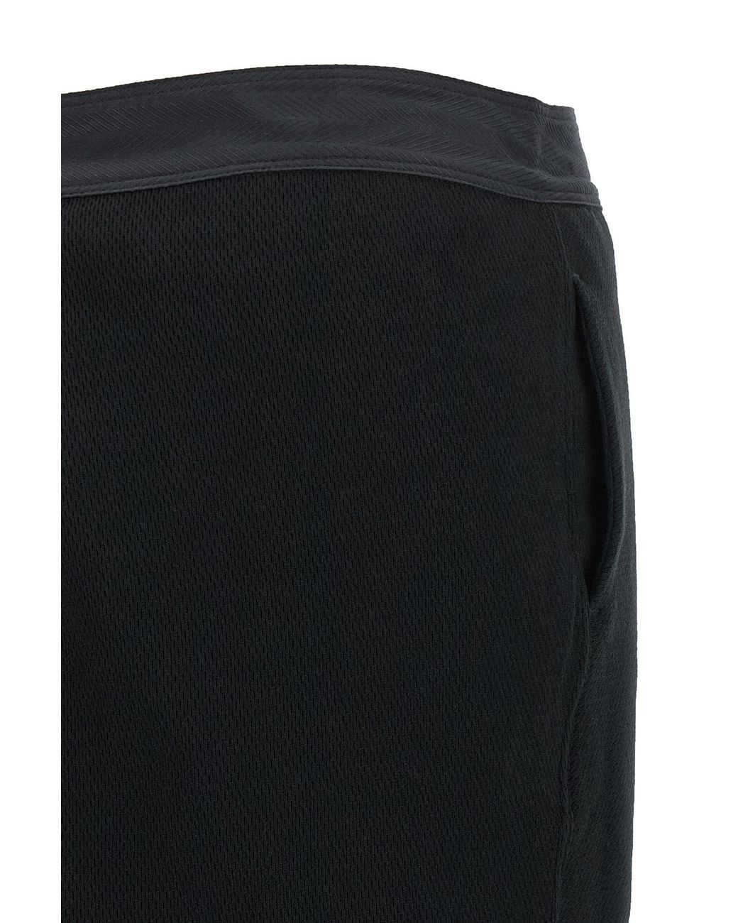 Kiko Kostadinov Black 'Petrel' Culotte Bermuda Shorts