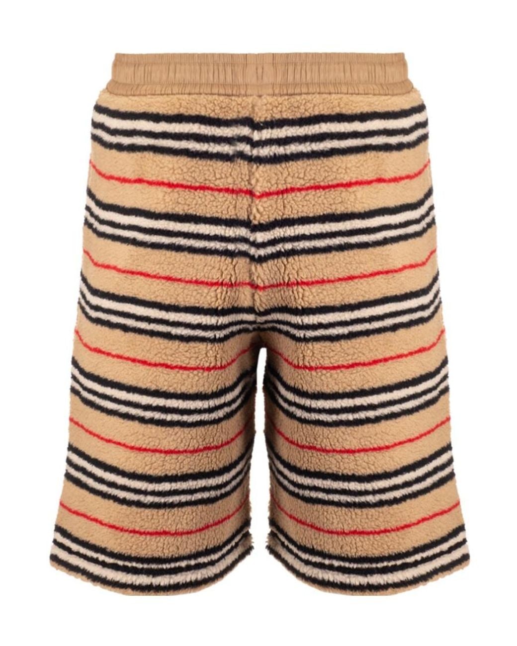 Burberry Blue Icon Stripe Track Shorts for men