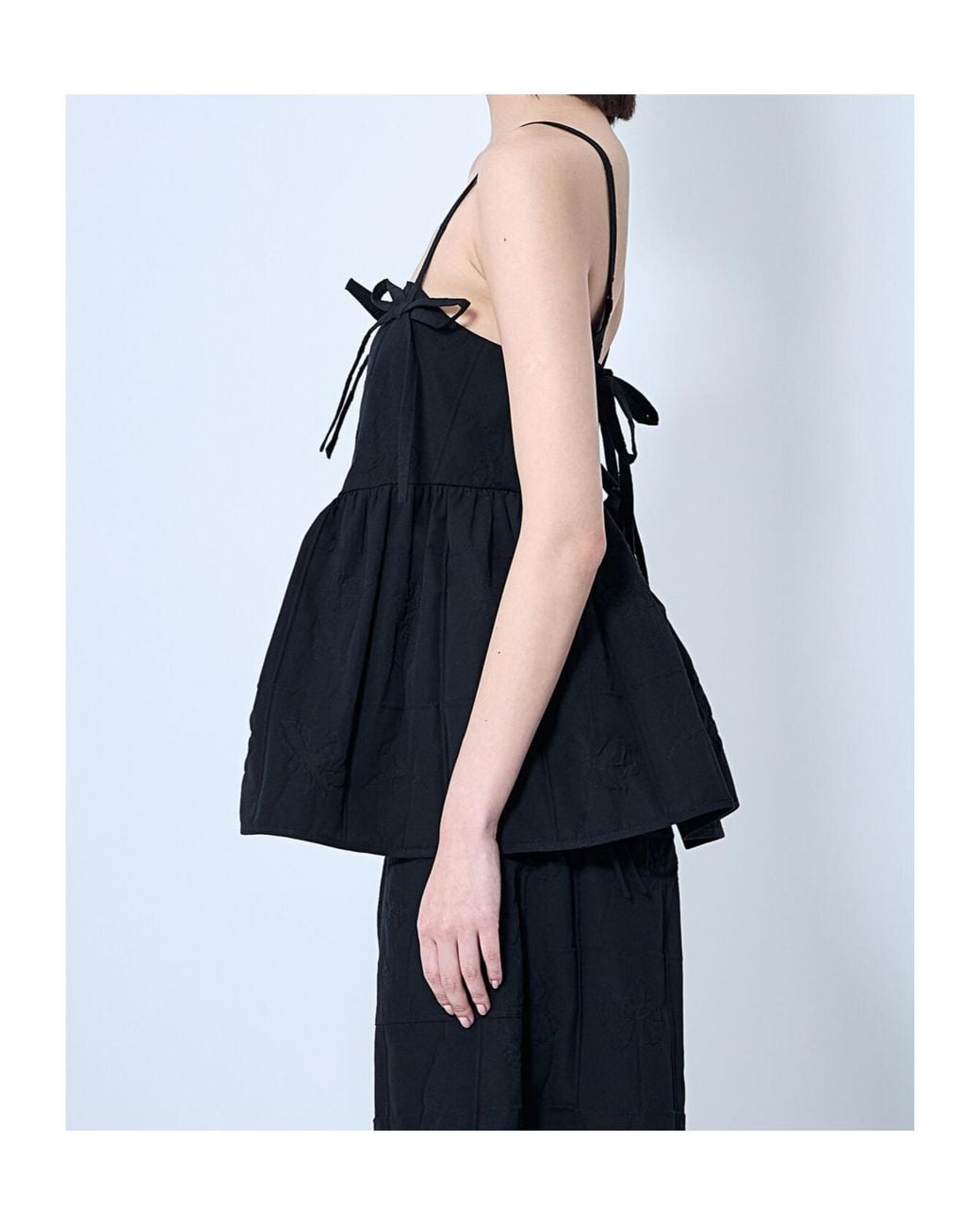 CECILIE BAHNSEN Blue Akira Top