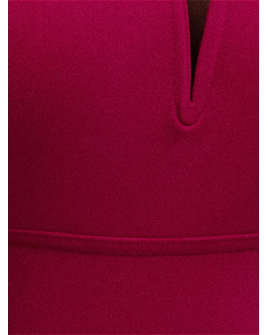 Eres Red Intense Scoop-Neck Swimsuit