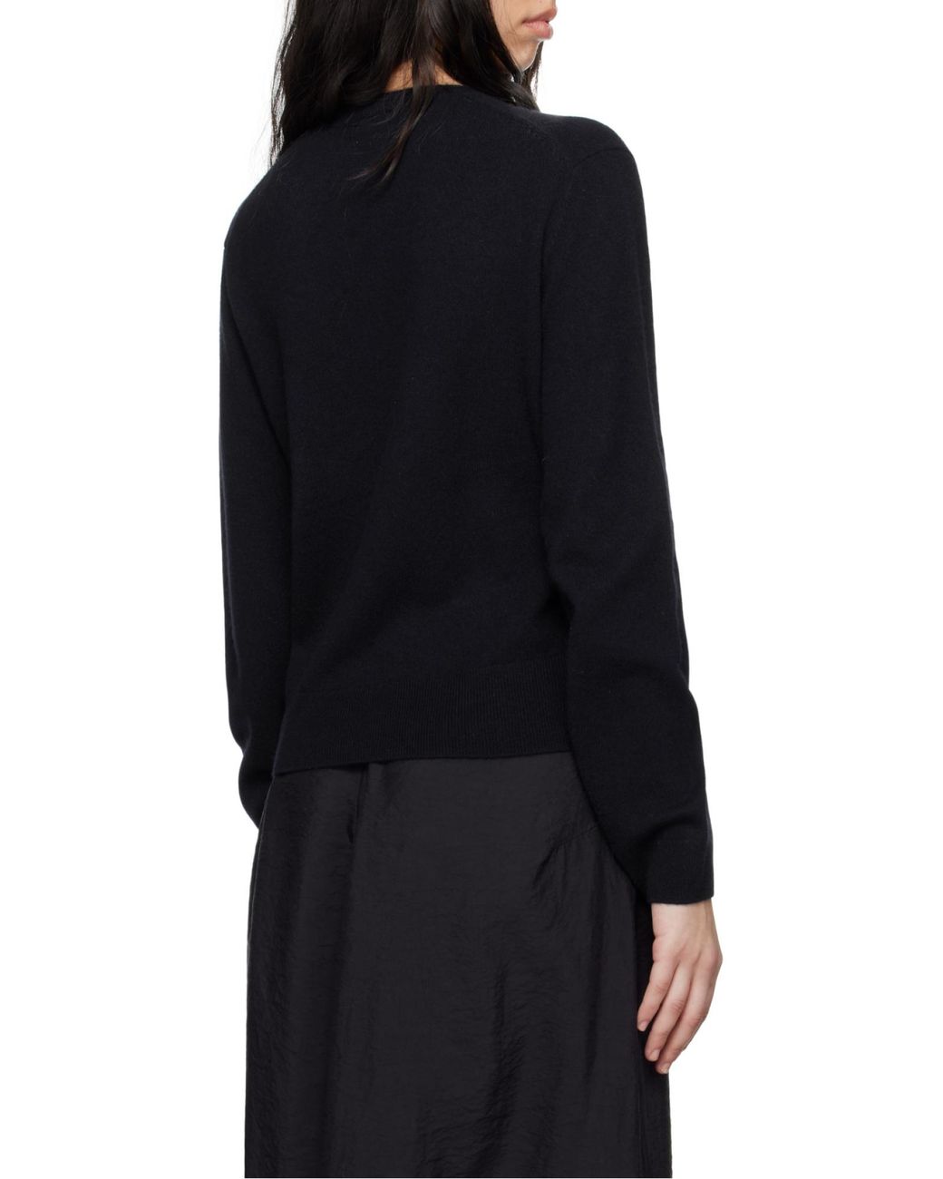 Totême Blue Totême V-Neck Cashmere Knitted Sweater