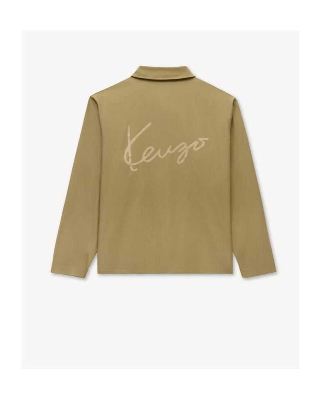 KENZO Green Signature Light Coach Jacket for men