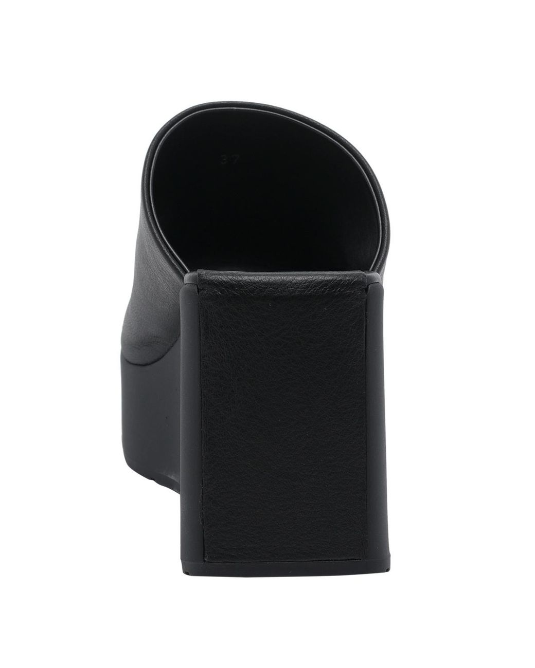 Vic Matié Black Platform Mules