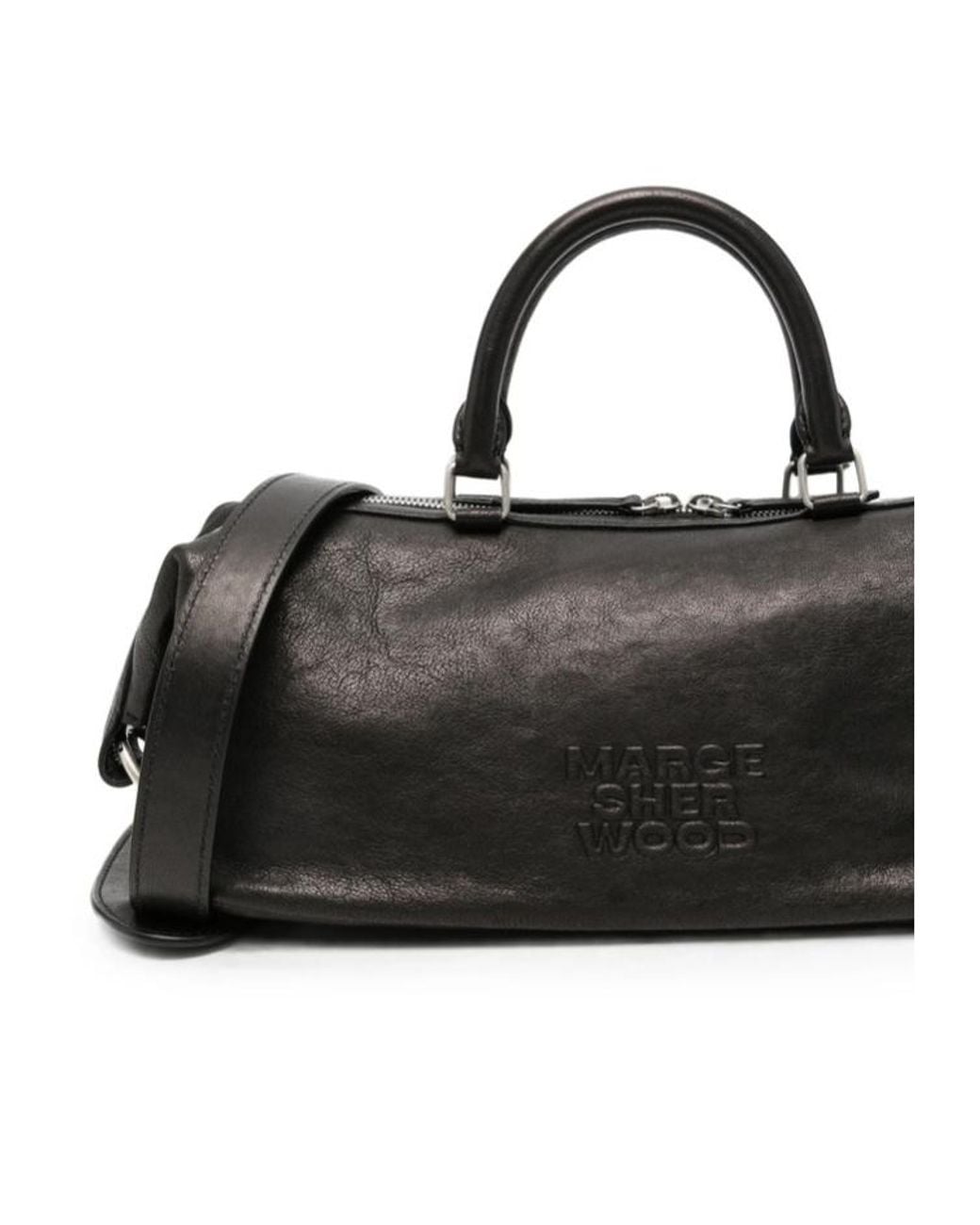 MARGE SHERWOOD Black Dumpling Ew Shoulder Bag
