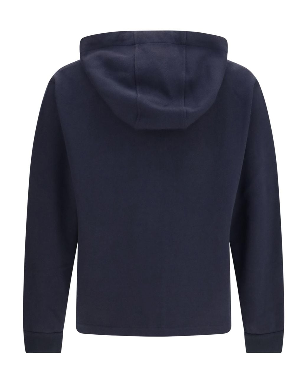 Loro Piana Blue Hooded Zip Jacket for men