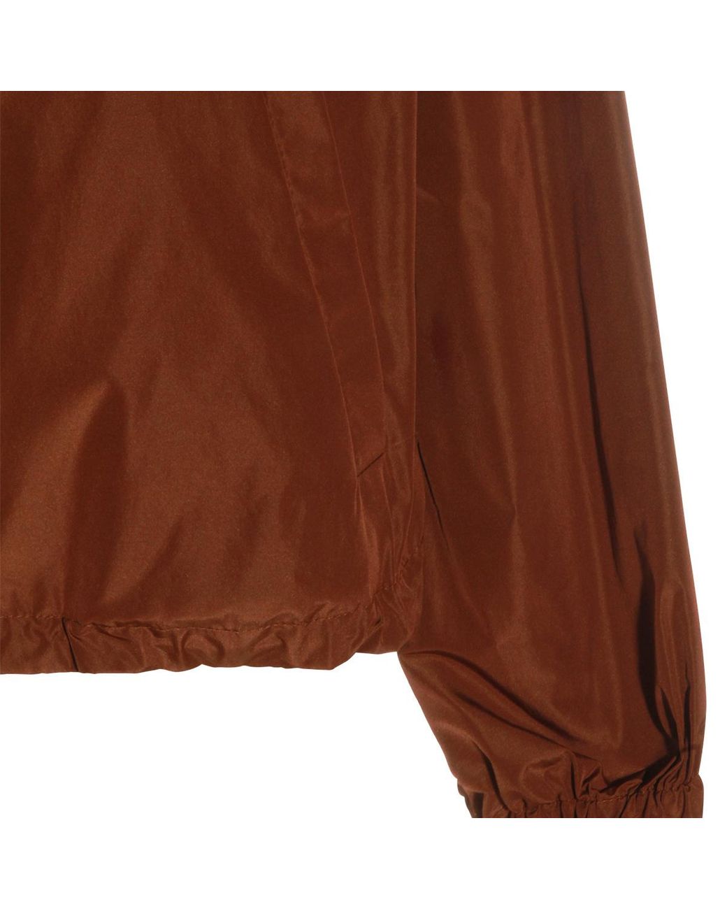 Herno Brown Hooded Zip-Up Jacket
