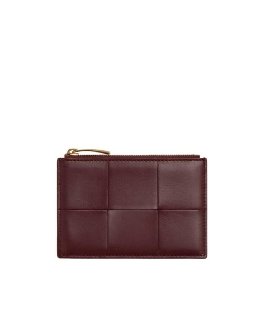 Bottega Veneta Purple Cassette Zipped Card Case