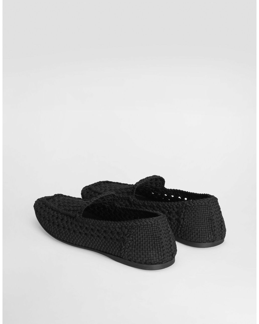 Dolce & Gabbana Black Slippers for men