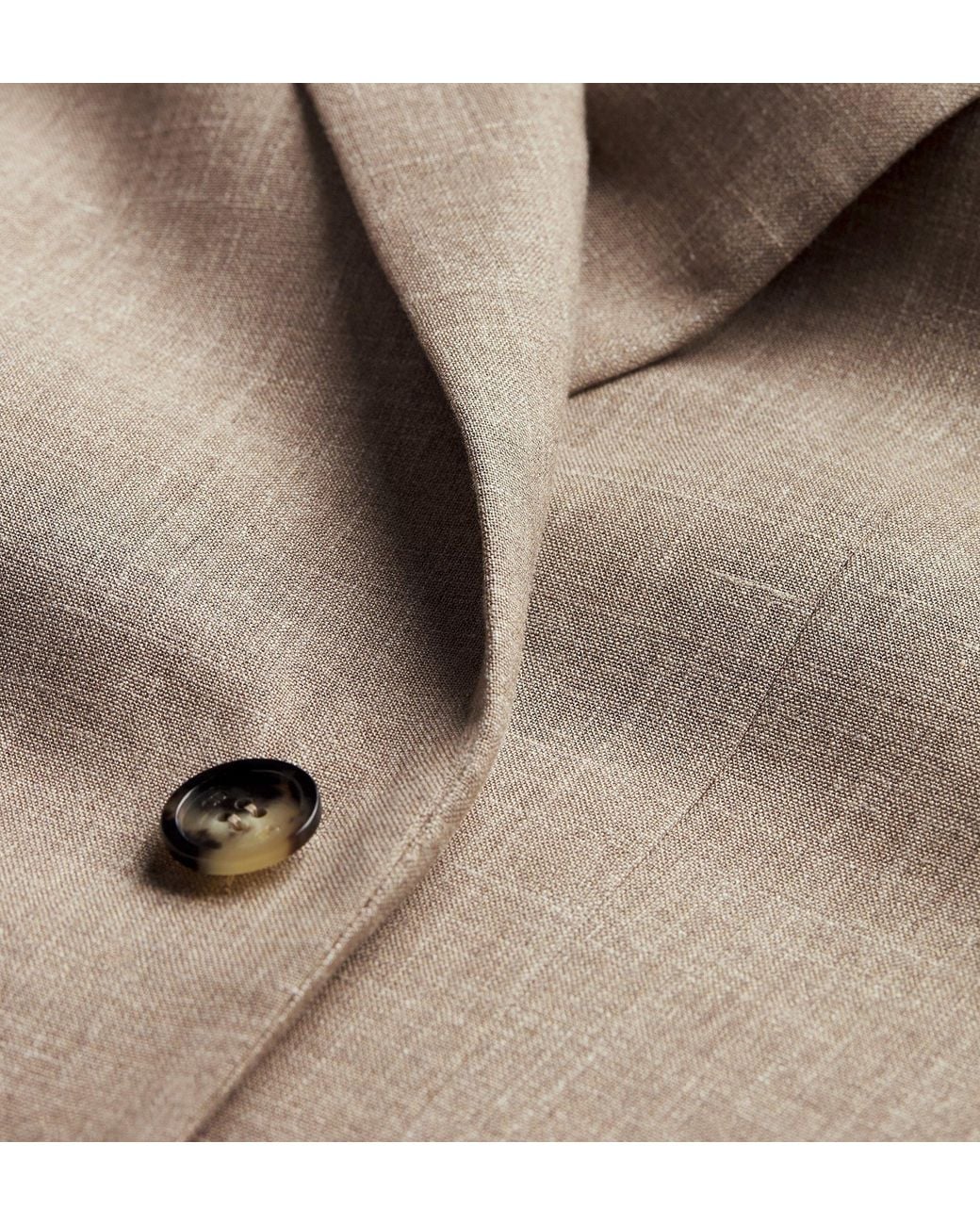 Dior Brown Single-Breasted Jacket for men
