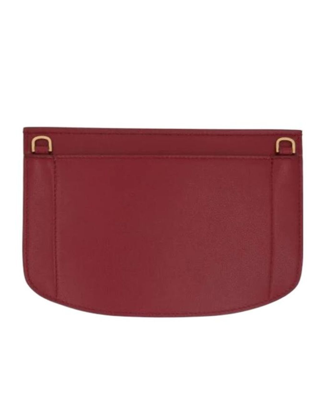 Bally Red Flap Shoulder Bag