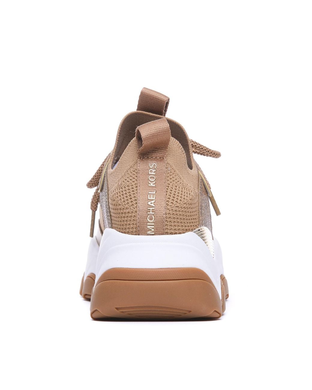 Michael Kors Brown Atlas Husk Sneaker