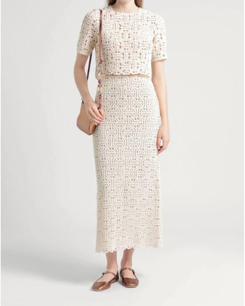 MAX&Co. Natural Maxi Skirts