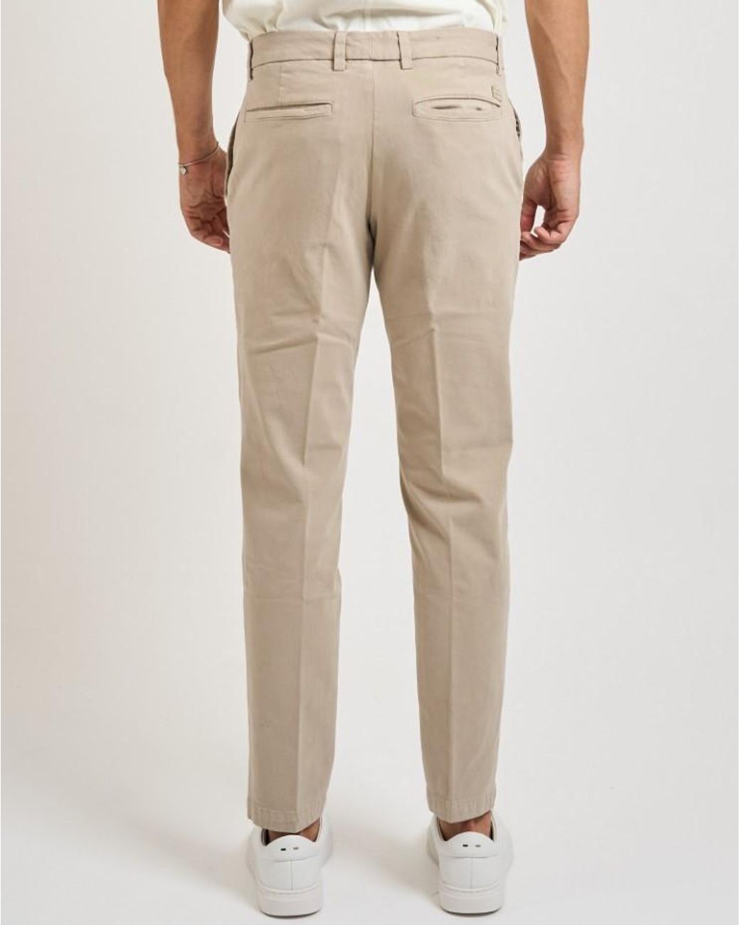 Boss Natural H-Kaiton1 Welt-Pocket Trousers for men