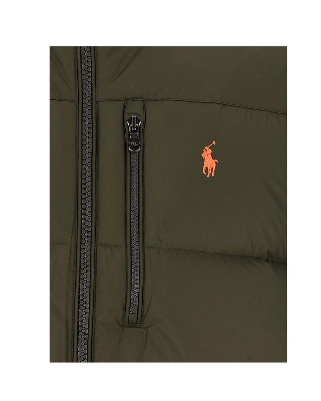 Polo Ralph Lauren Green Turtleneck Vest for men