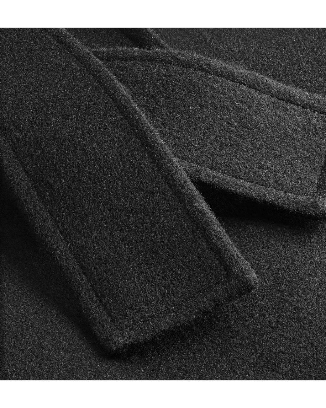Dior Black Belted Coat