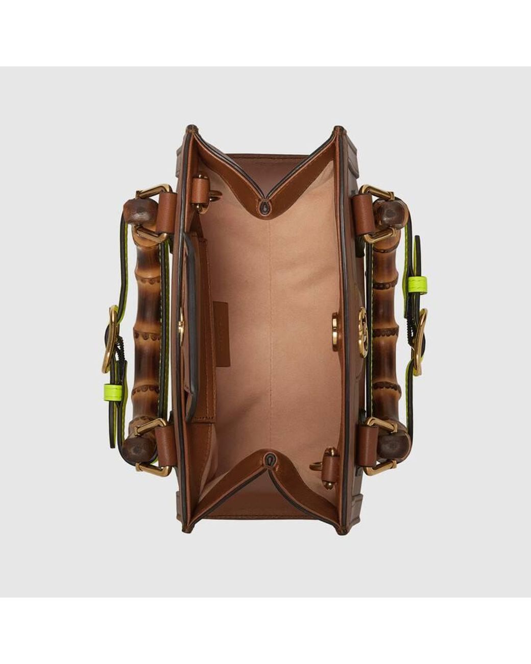 Gucci Brown Diana Mini Tote Bag