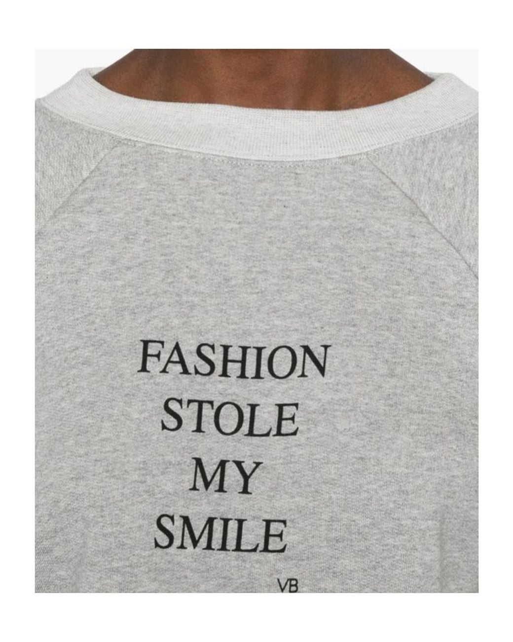 Victoria Beckham White Long-Sleeved Sweatshirt