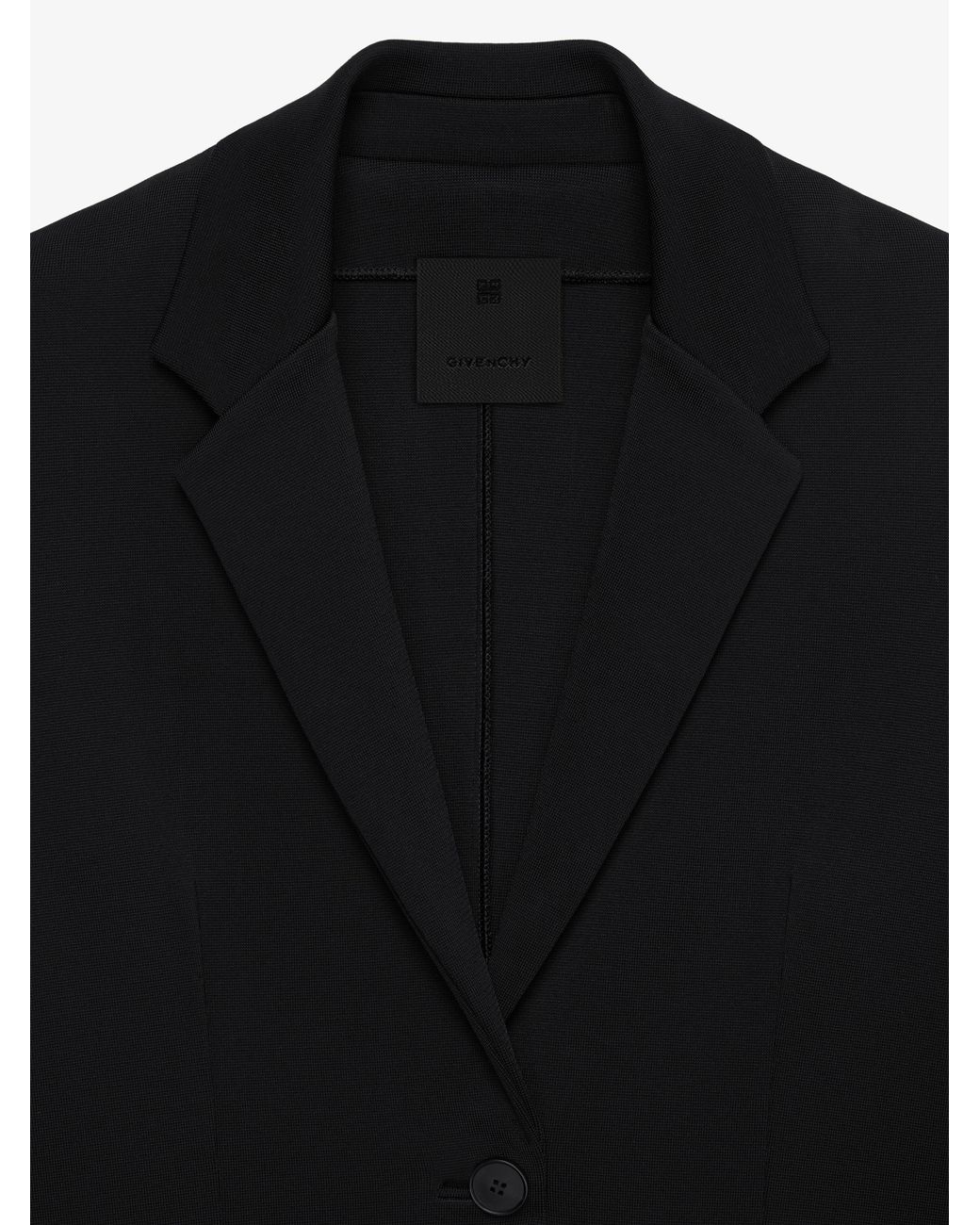 Givenchy Black Slim Fit Tailored Jacket