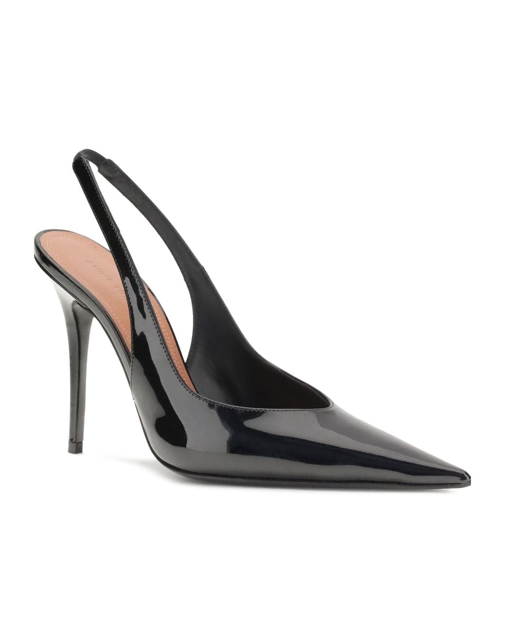 AMINA MUADDI Metallic Anok Sling Pumps