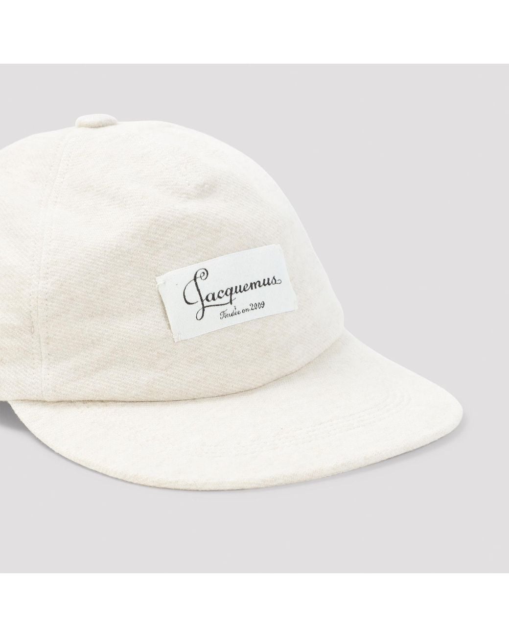Jacquemus White Le Casquette Montaigne Hat for men