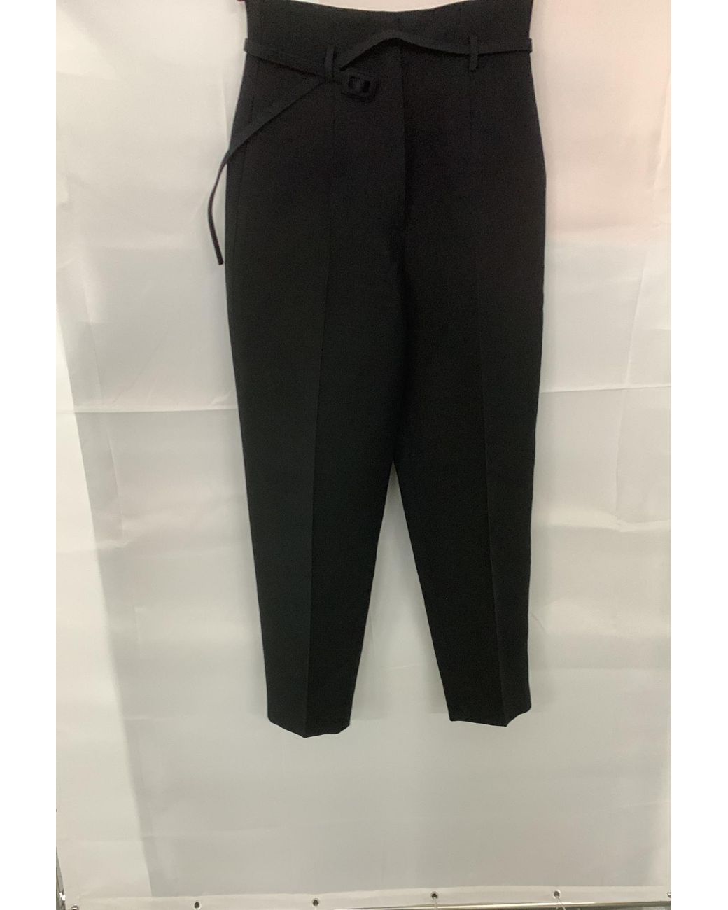 Dior Black Wool Casual Pants