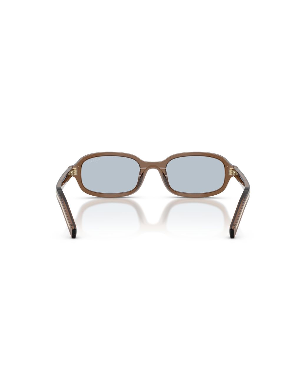 Prada White Full-Rim Sunglasses