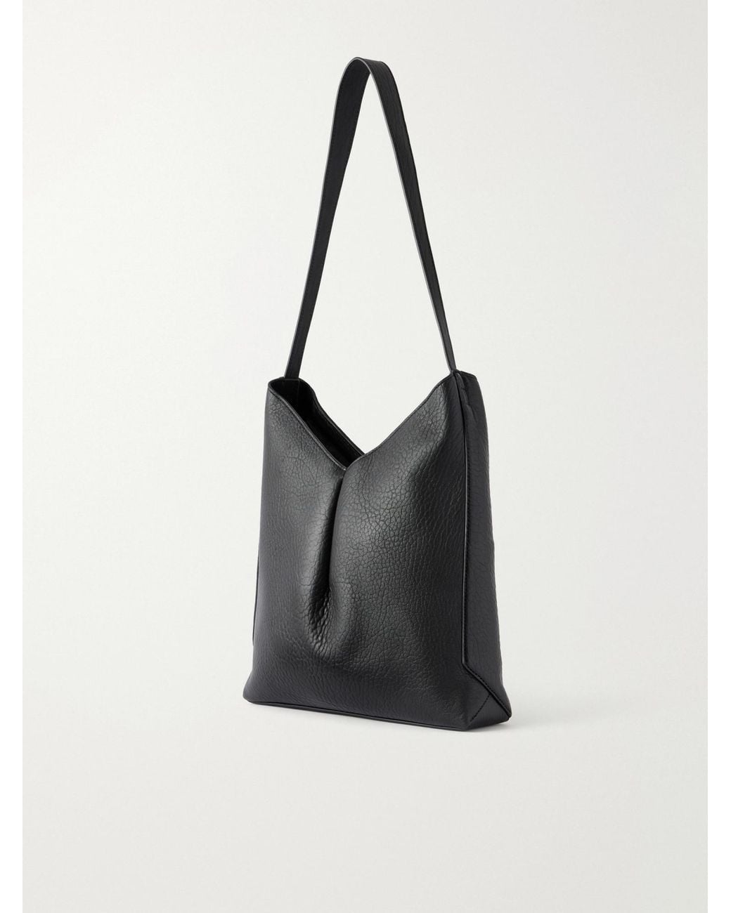 Studio Nicholson Black Hoho Leather Tote