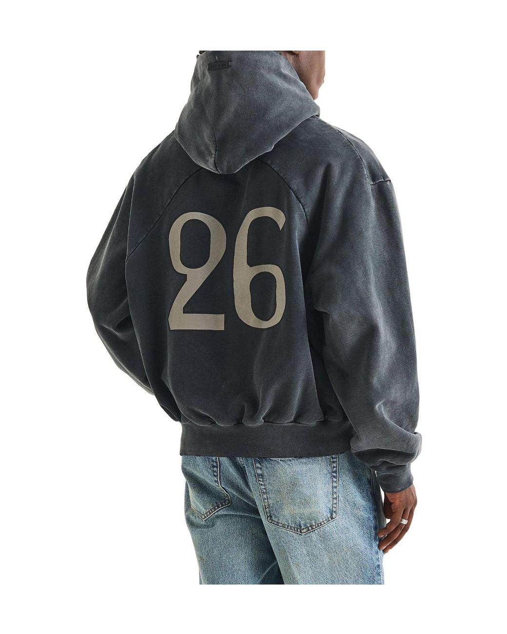 Fear Of God Blue Overhead Hoodie for men