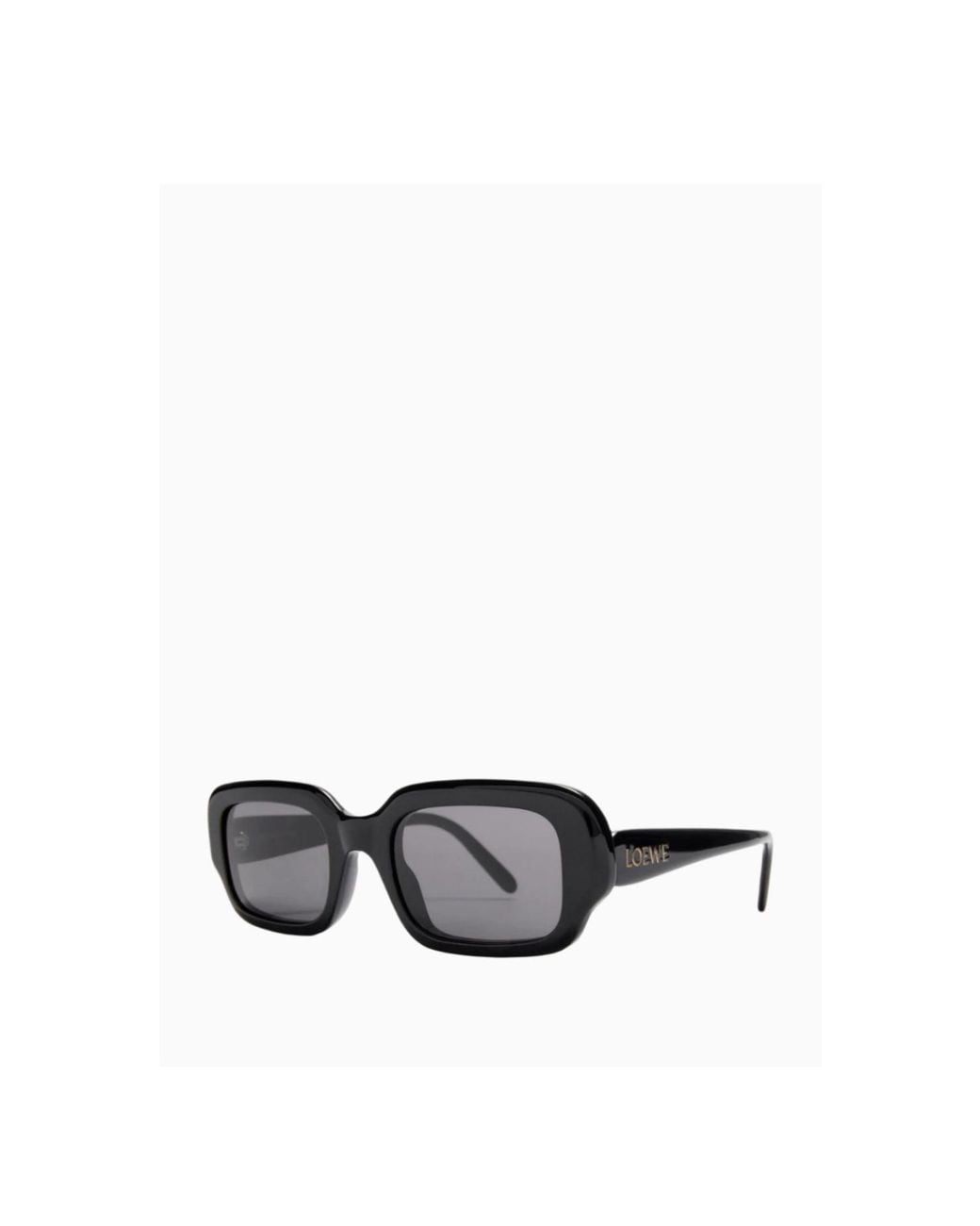 Loewe White Rectangular Sunglasses