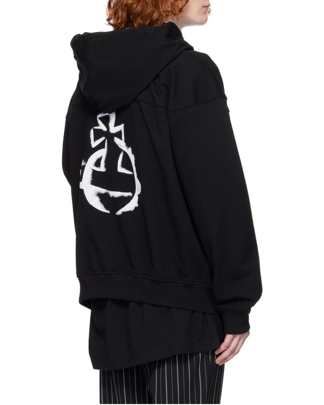 Vivienne Westwood Black Hooded Sweater