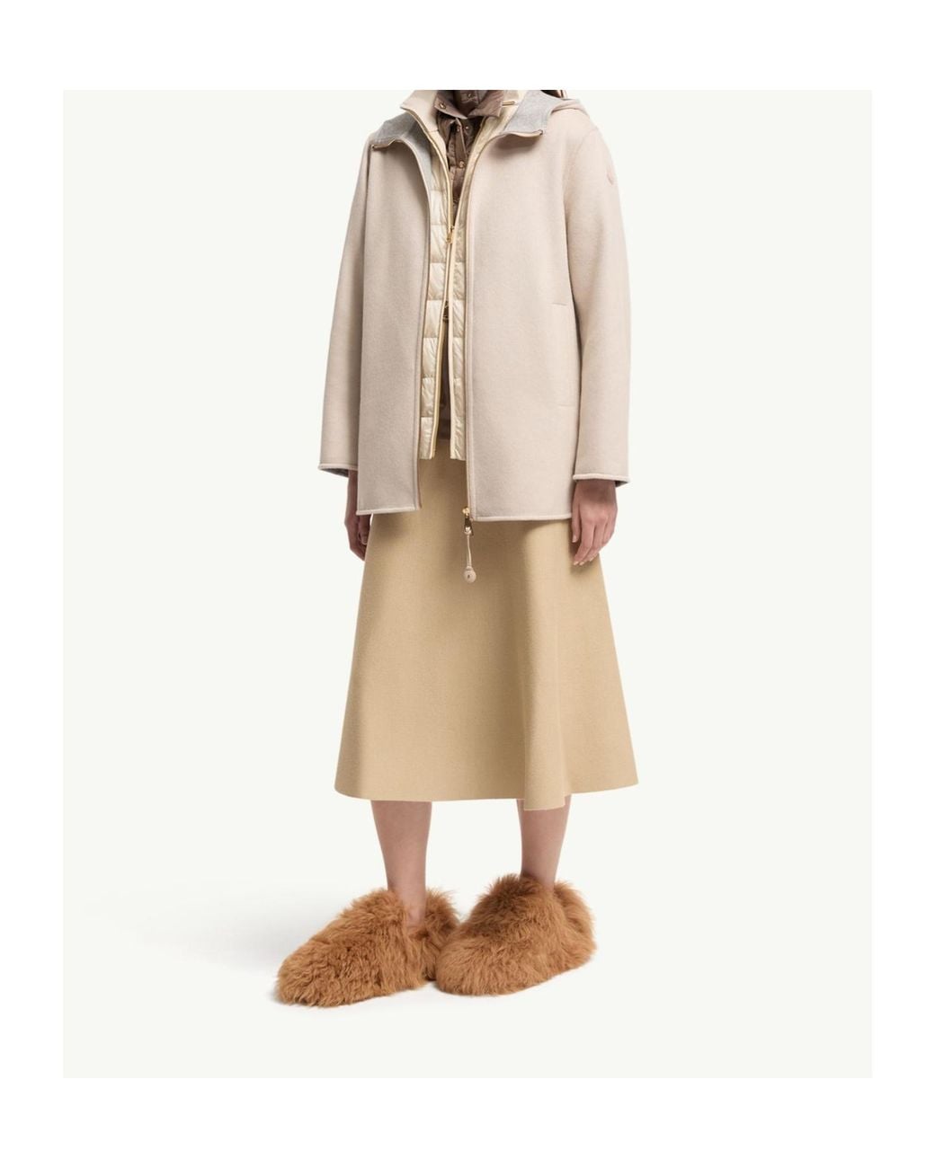 Moncler Natural Hemiptere 3-In-1 Hooded Jacket