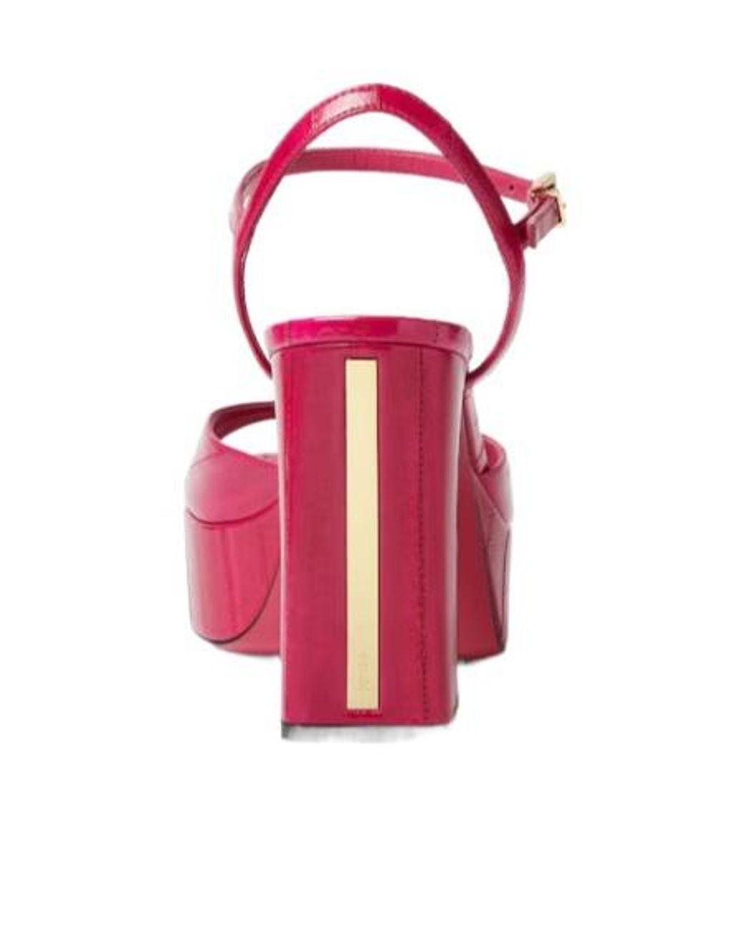 Fendi Pink Arco Platform Block-Heel Sandals