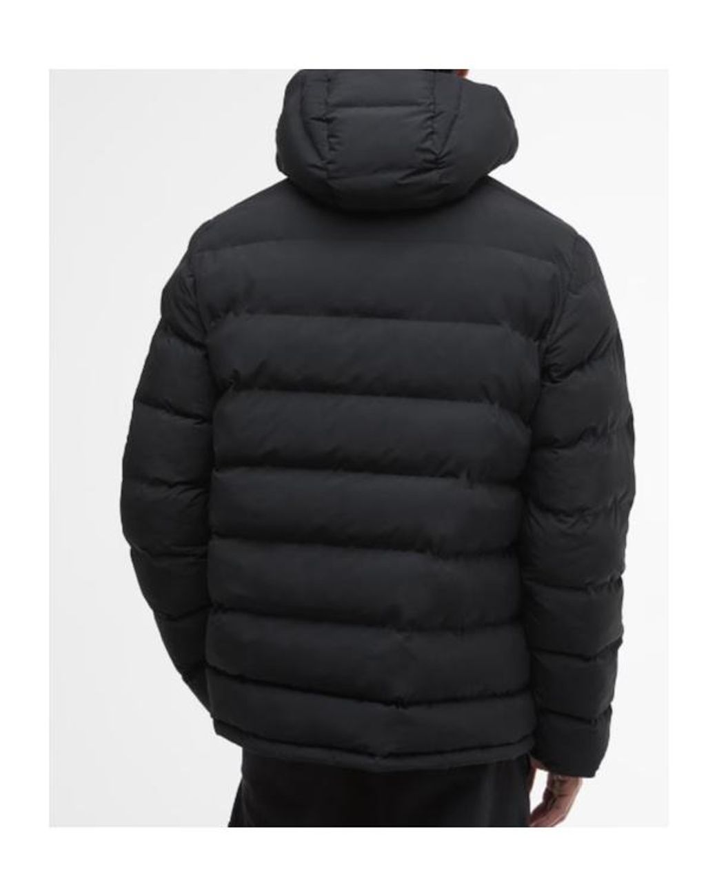 Barbour Blue Long-Sleeved Hooded Cotton Jacket for men