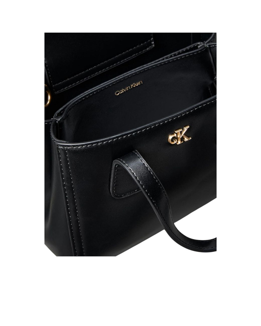 Calvin Klein Black Logo Tote Bag