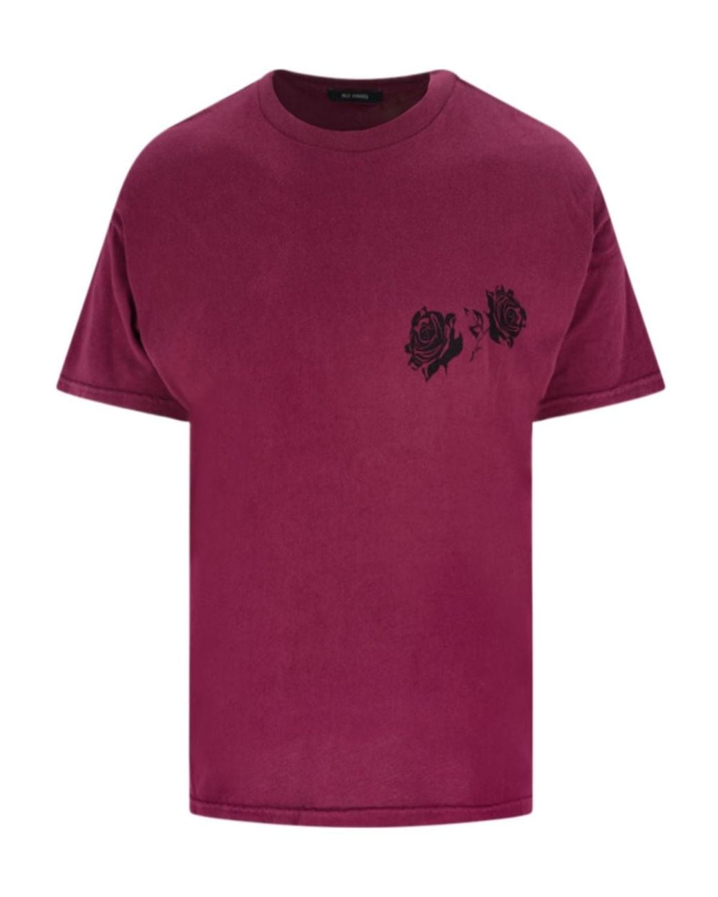 Willy Chavarria Purple Proverb Easy T-Shirt for men
