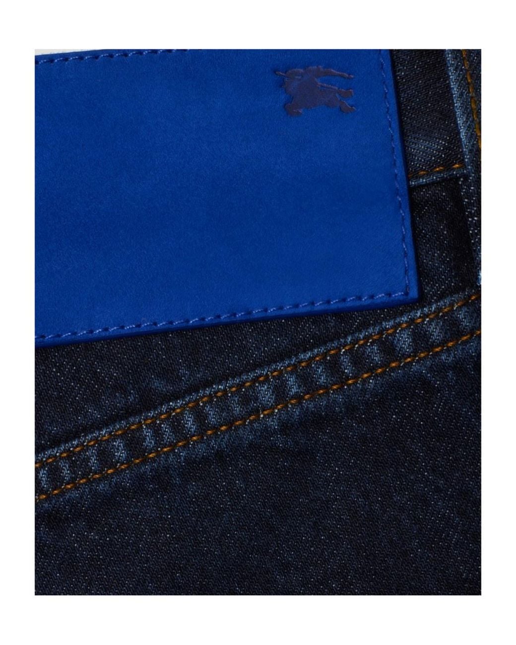 Burberry Blue Denim Shorts