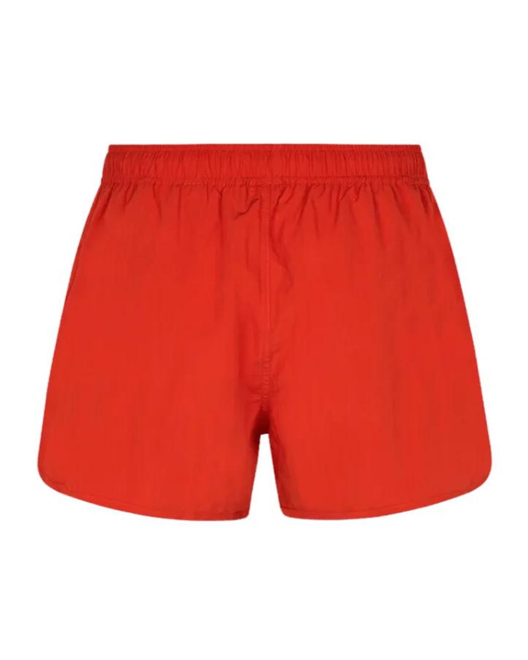 Samsøe & Samsøe Red Drawstring Swimming Trunks for men