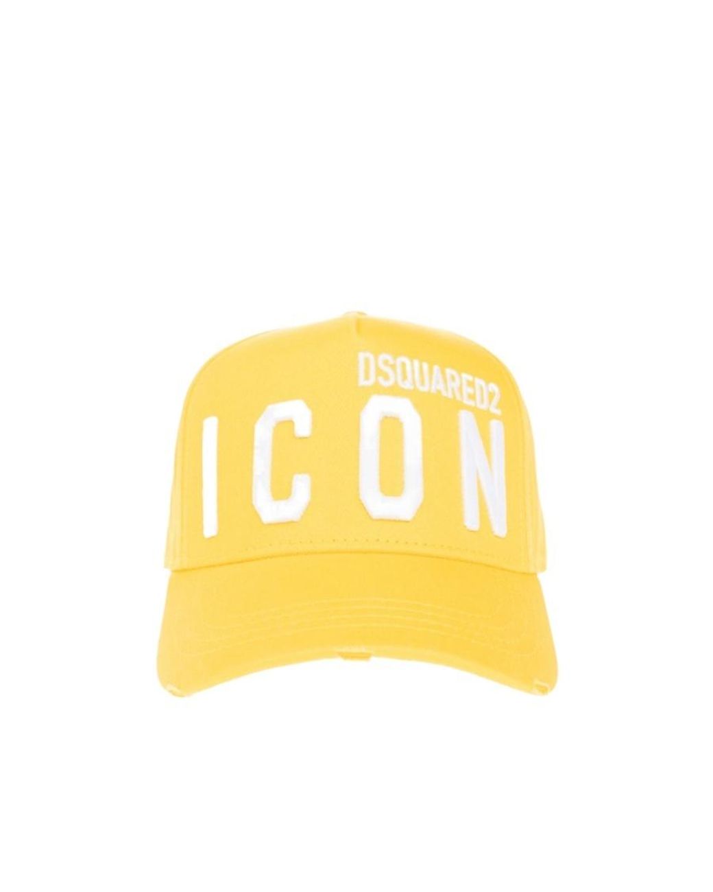 DSquared² Yellow Baseball Cap for men