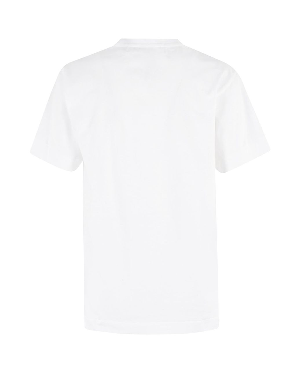 COMME DES GARÇONS PLAY White Crew Neck T-Shirt