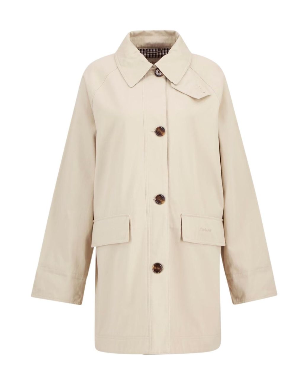 Barbour Natural Front Button Jacket