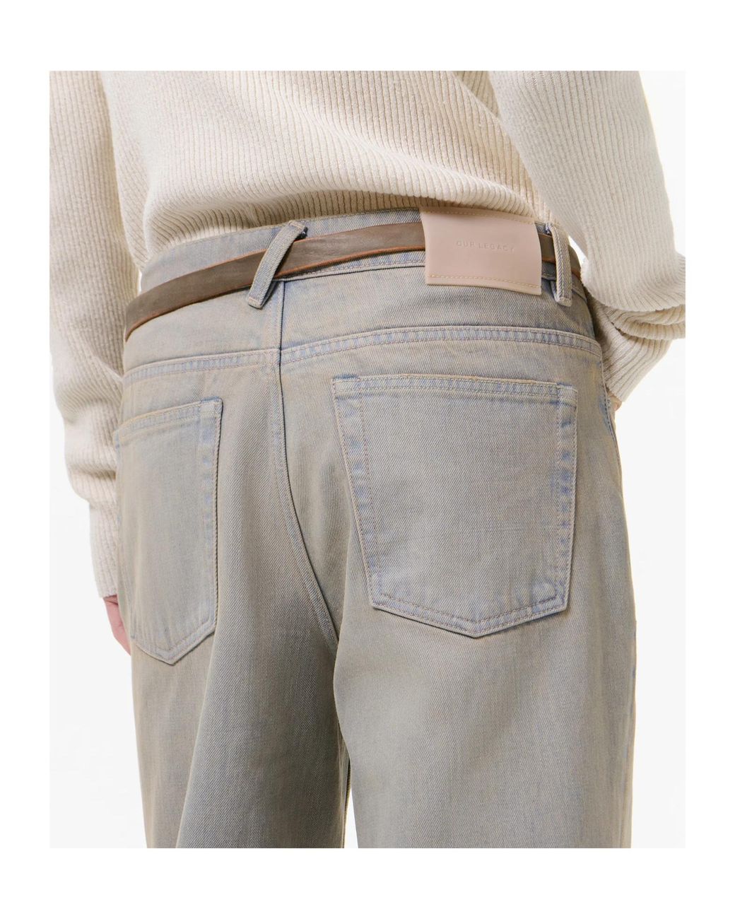 Our Legacy Gray 70S Cut Jeans for men