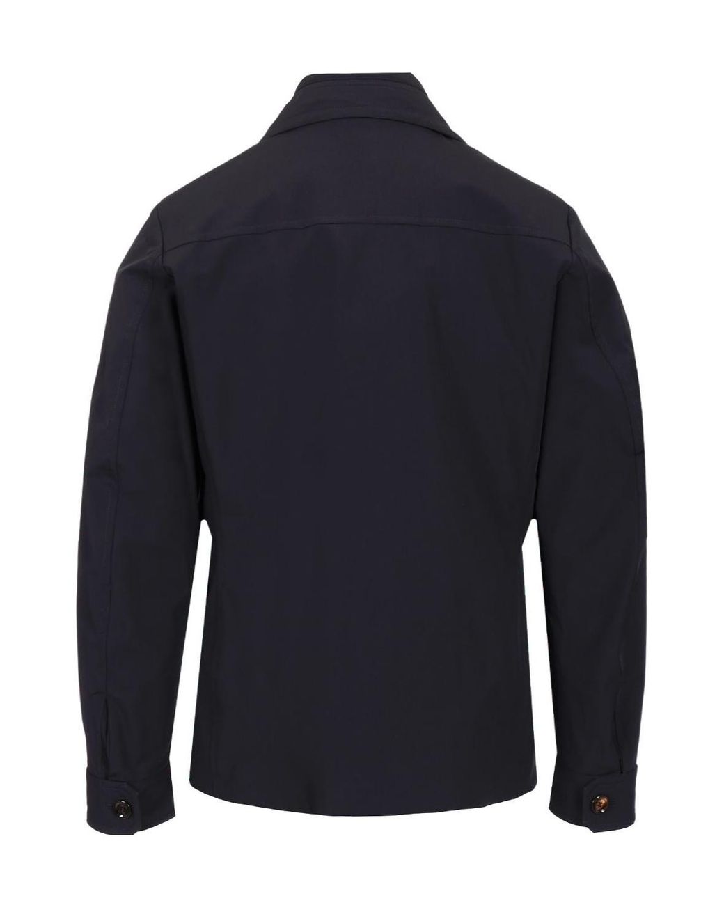 Moorer Blue Volmer-Kn Double-Breasted Peacoat for men